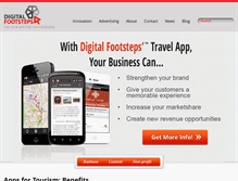 Tablet Screenshot of digital-footsteps.com